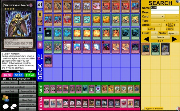 Deck List Fernando Toquarto